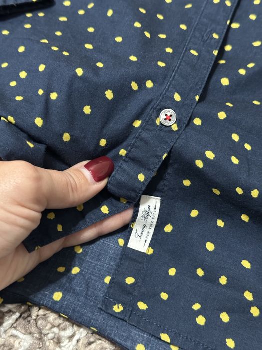Camasa cu buline Tommy Hilfiger marimea S