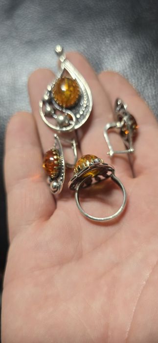 Set argint chihlimbar