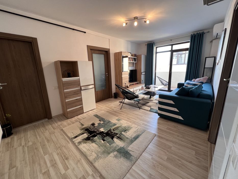 PROPRIETAR-apartament 2 camere,bloc nou,caramida,mobilat&utilat