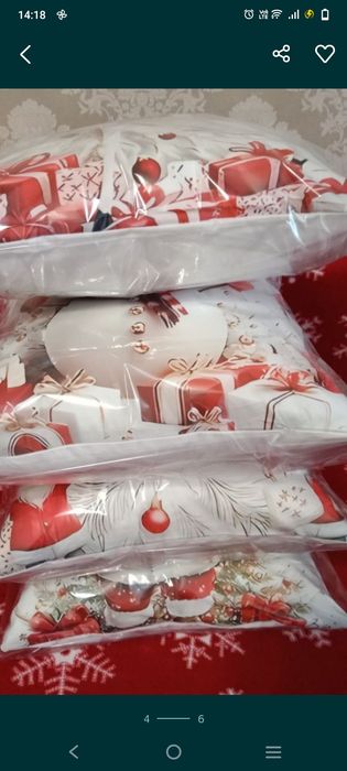 Подушки новогодние 45х45