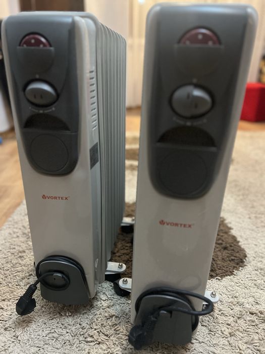 Calorifere electrice Vortex cu 9 elementi