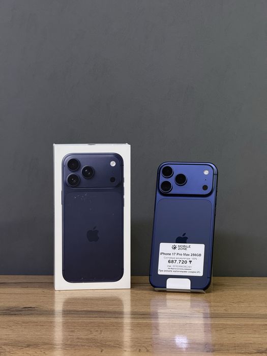 Iphone 17 Pro Max 256 GB 100% 0-цикл | Mobile Zone