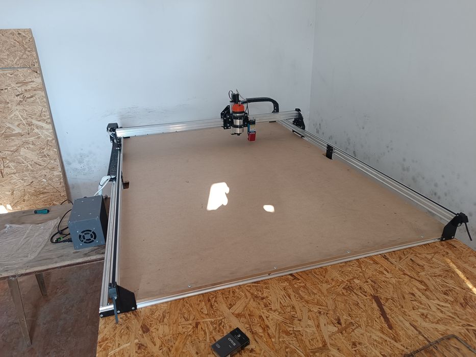 Фрезер чпу  с лазером