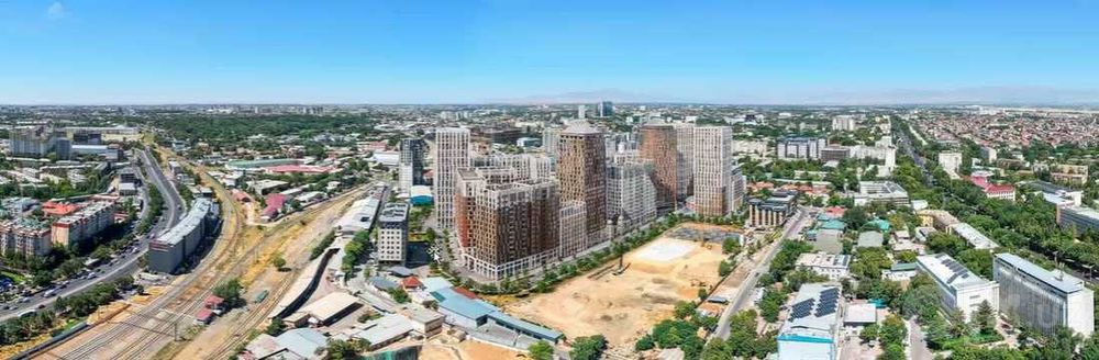 Новостройка на Сайраме | 2 комнаты | 56,58 м² | Выгодная инвестиция