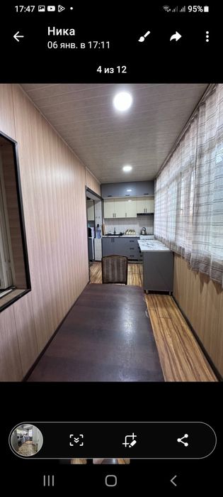 Продаётся 4/4/4  Себзар  массив. Вторичное жильё.  Хорошее состояние.