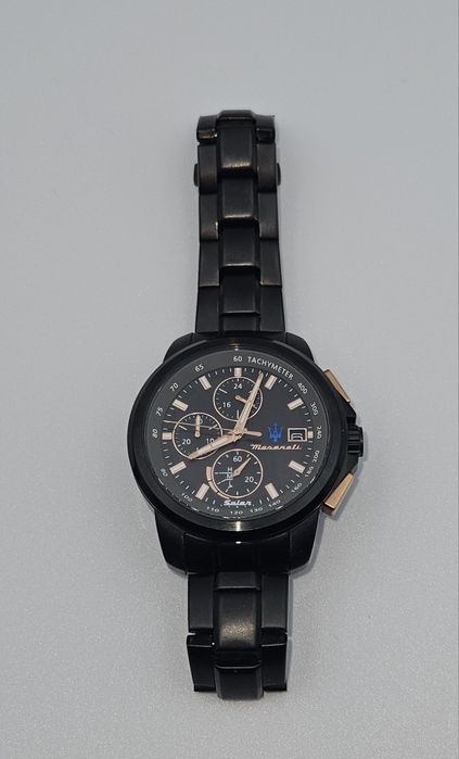 Amanet F28: Ceas Maserati Successo Solar Black (N)