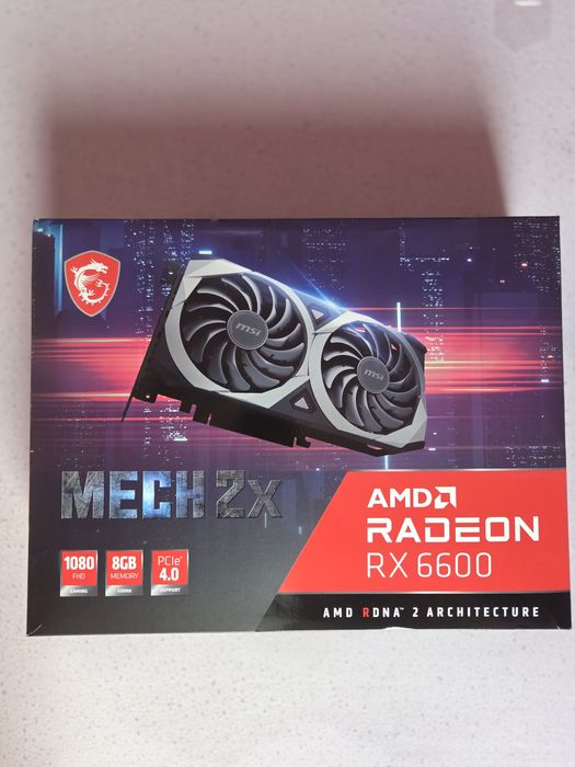 Placă video MSI Mech 2X RX6600,8GB GDDR6