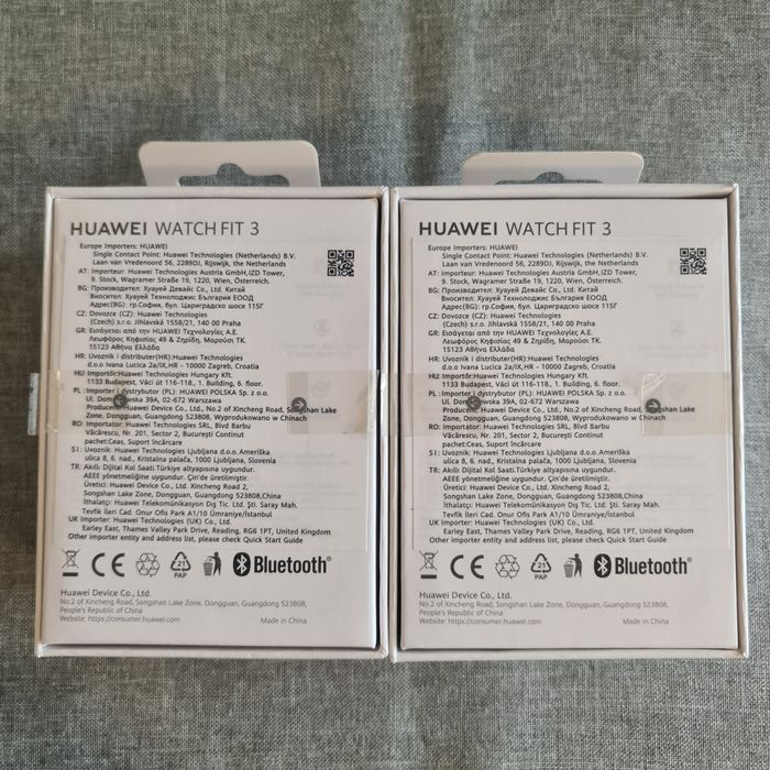 Huawei Watch Fit 3 розови два броя