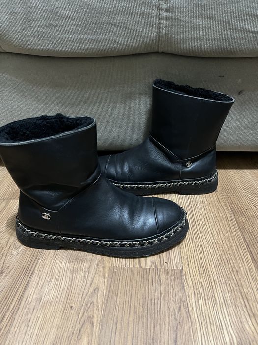 Сапоги Chanel зимние