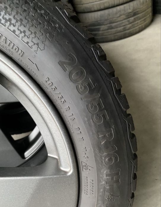 Jante aliaj R16 5x112 cu anvelope MS 205 55 16