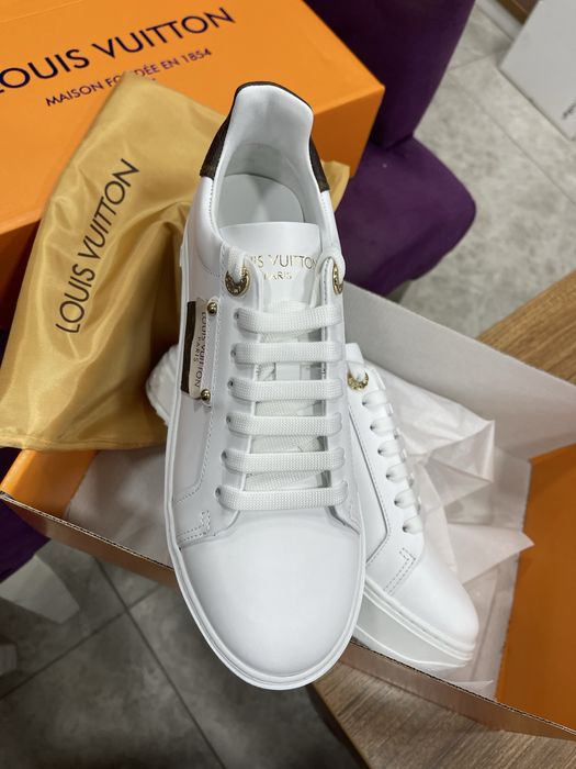 Adidasi LV piele naturala