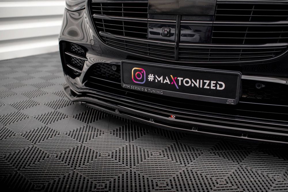 Спойлер за предна броня Maxton design за Mercedes Benz W223 (2020-)