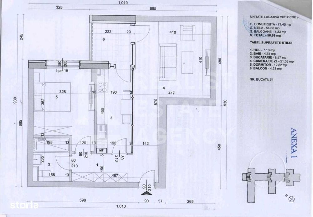 Apartament 2 camere, High Garden East, Electronicii, Bucuresti