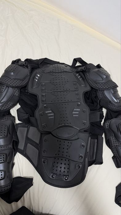Casca moto Vemar + manusi + protectie corp