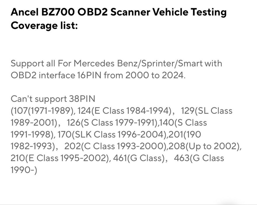 Diagnoza Mercedes