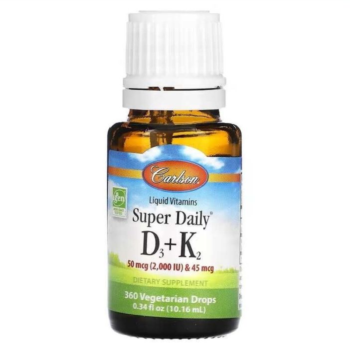 Carlson D3 K2 Kids Kid's 1000 МЕ и 2000 МЕ Carlson Д3 К2 D3 K2.