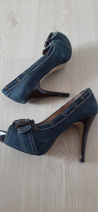 Pantofi de lac cu toc Musette