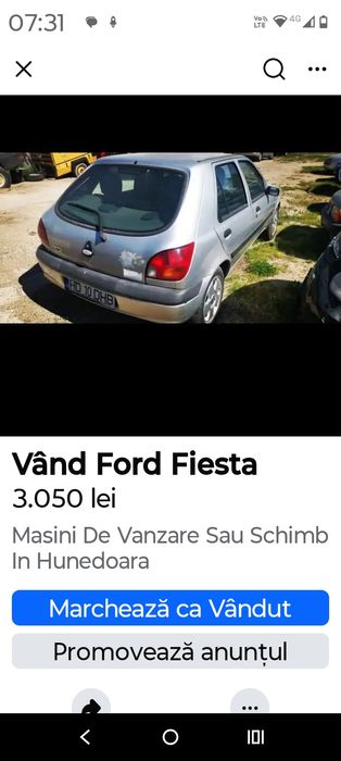 Vând Ford Fiesta