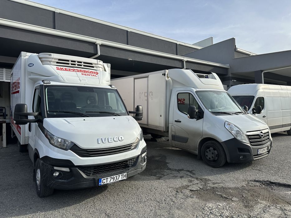 Транспорт и логистика с хладилни бусове