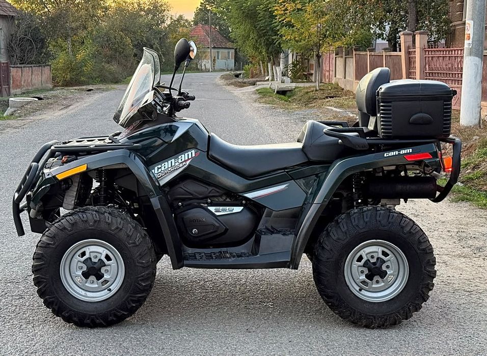 Atv Can Am Outlander Max 650cc R 4x4  / Limited Edition / LONG / 7120 km / Impecabil / Recent adus ! (Bombardier)