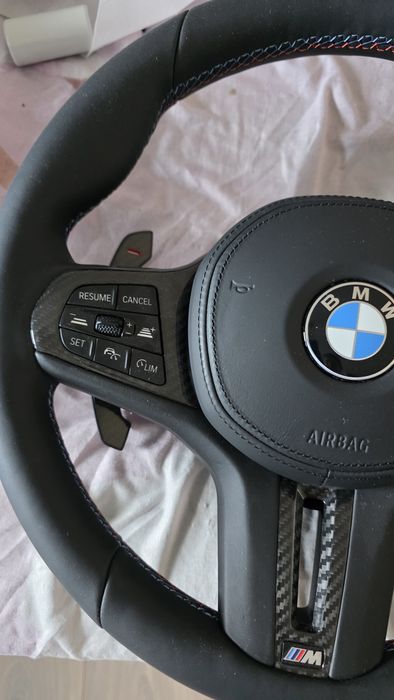 Volan bmw g20 g30 g11.g01 g05 vibratii distronic carbon