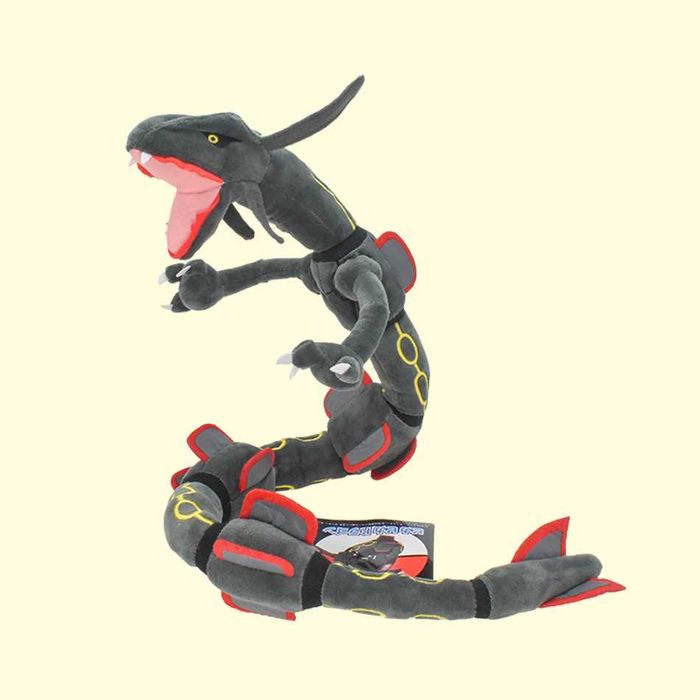 Jucarie Plus Joc Anime Pokemon - Shiny Rayquaza
