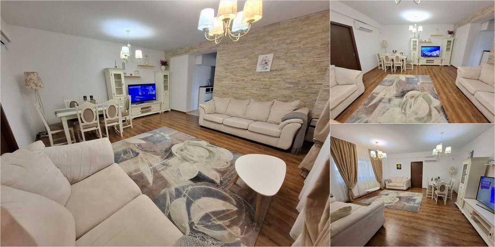Proprietar, închiriez apartament 3 camere, curte personală, foișor, mobilat. Termen lung!