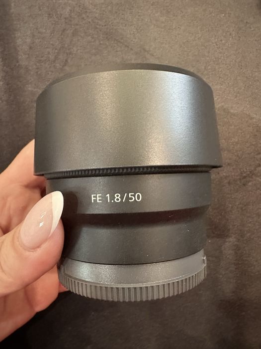 Обектив Sony FE 50 mm/ F 1.8 за E-mount в гаранция