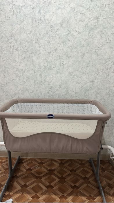 Продам шезлонг и люлька манеж кровать