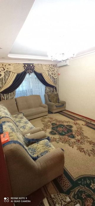 Продается 3х комнатная квартира в Чирчике, в кирпичном доме