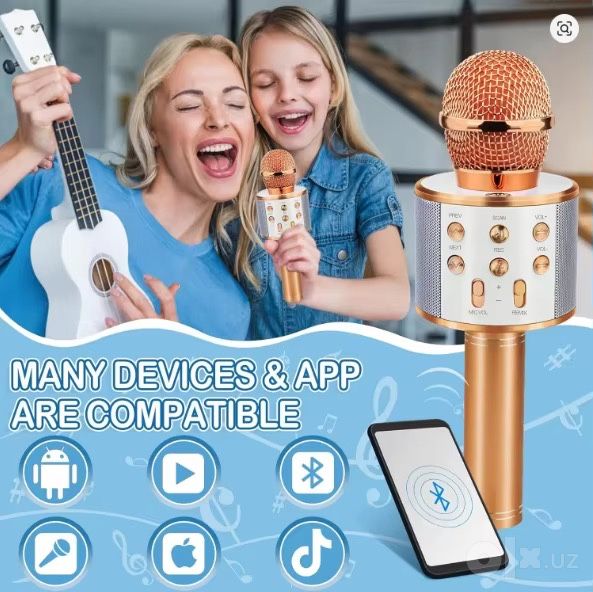 Караоке Микрофон Bluetooth