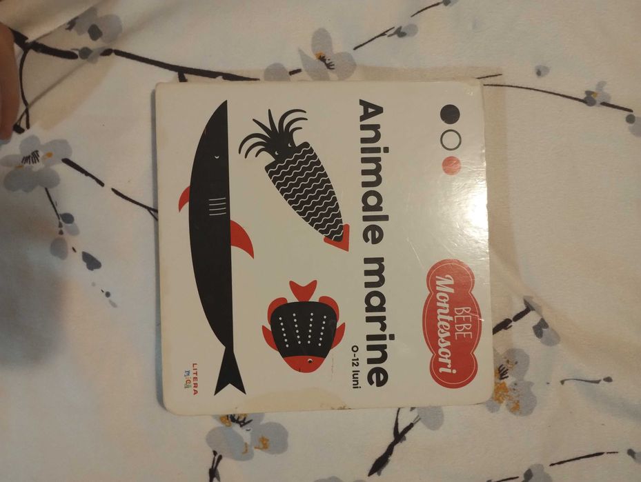 Cărți bebeluși - Forme - Animale Marine