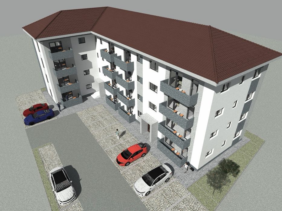 Apartament NOU cu 3 camere 66.40 mp + 4.20 mp Balcon Beius zona centrala