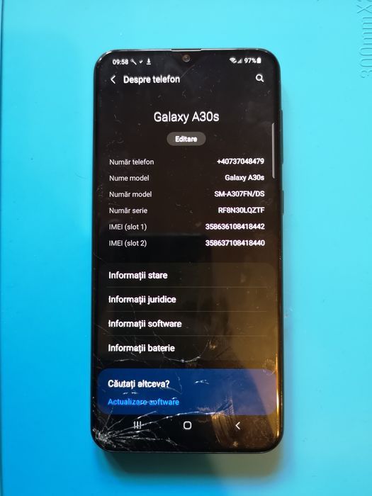Display samsung a30s