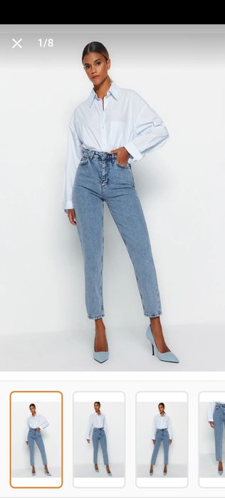 Jeans mărimea 38 noi cu eticheta Trendyol