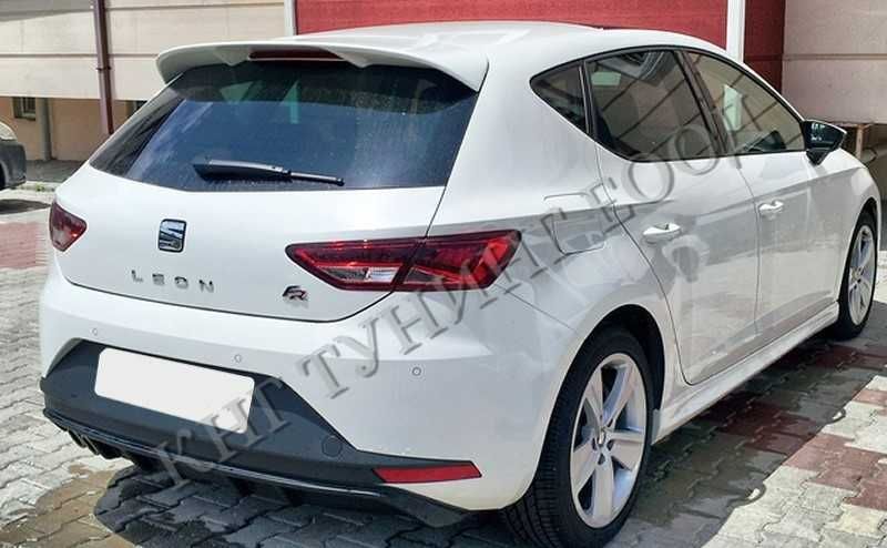 Сеат леон мк3 дифузьор / добавка за задна броня / Seat leon mk3