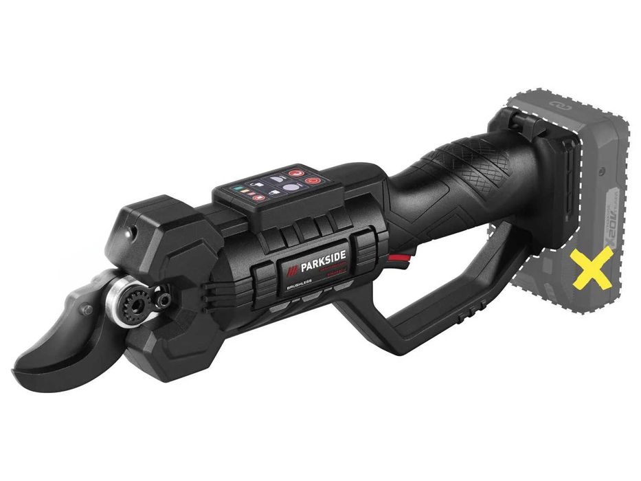 Foarfecă de grădinărit PARKSIDE PERFORMANCE PPAAS 20-Li 20v acumulator
