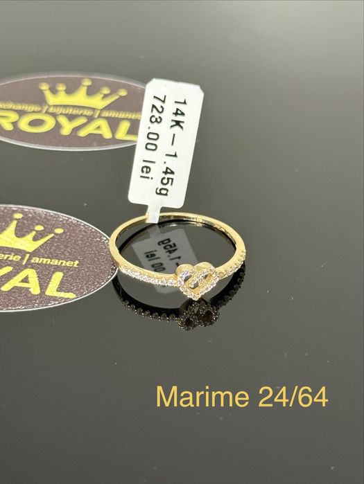 Bijuteria ROYAL : Inel AUR 14K / 1.45 GR