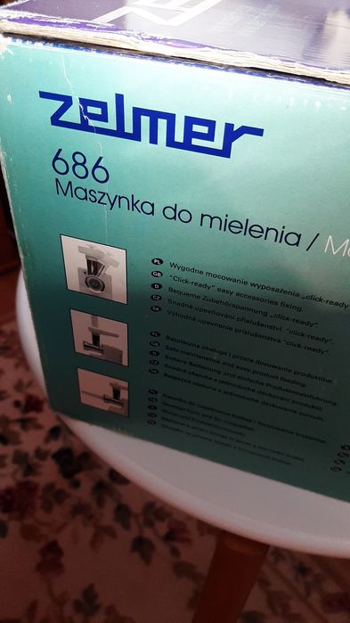 Masina de tocat carne Zelmer. Made in Poland.