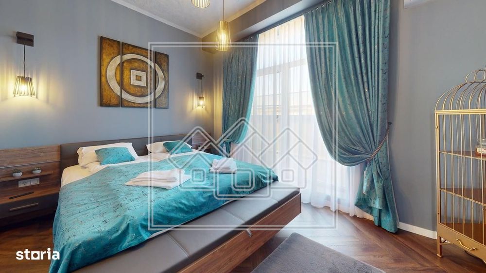 Penthouse de vanzare, terasa de 120 mp, mobilat si utilat confort lux