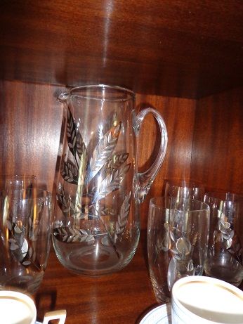 Набор кувшин и бокалы Чехия