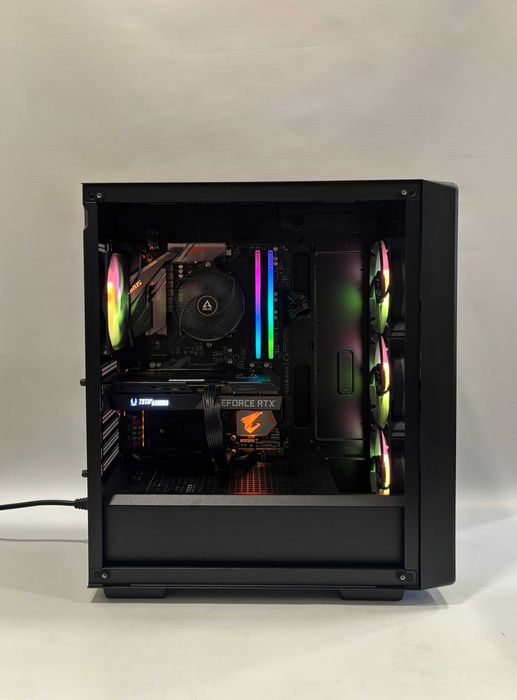 Геймърски компютър AMD Ryzen 5 5500, RTX 3060 Ti 8GB, 16GB ram