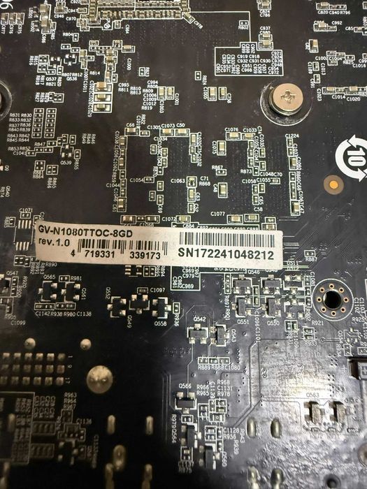 Placa video nvidia GeForce GTX 1080 - 8 gb vram