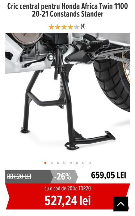 Jante CRF 1100 , carene , furcă , parbriz si cric central