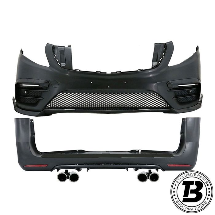 Pachet Exterior compatibil cu Mercedes V Class W447 B Design