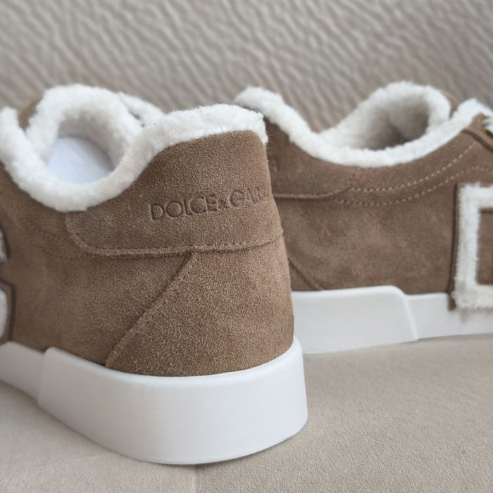 Dolce Gabbana Обувки Размер 42 Велур Кафяви