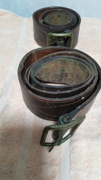 Офицерские ремни СССР
