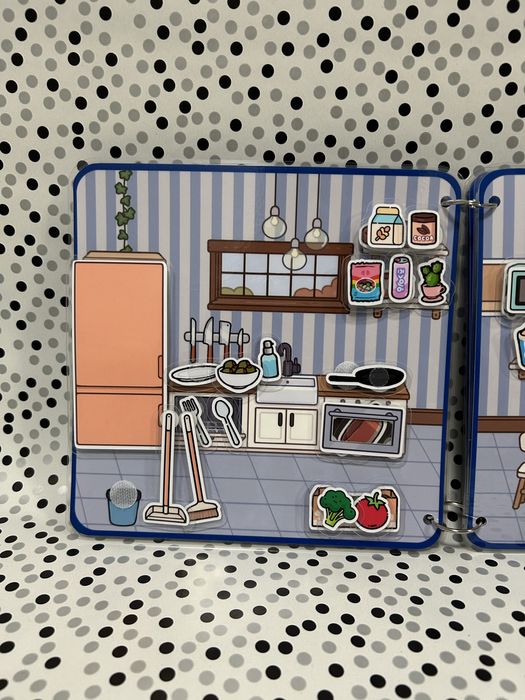 Албум с велкро лепенки Тока Бока Къщата на моите мечти