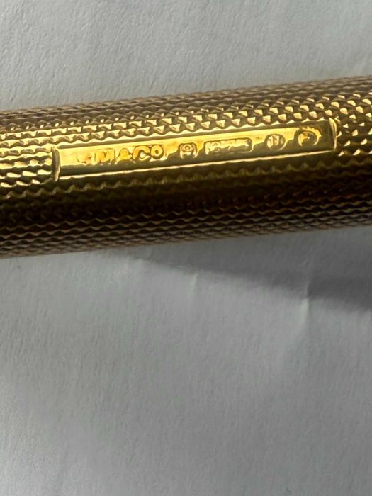 4 златни молива Англия 1930г 9к и 14к злато -  3611 eur! -40%