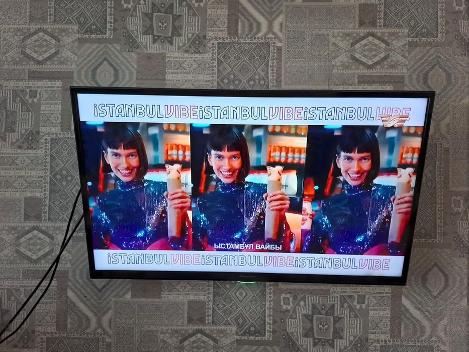 Новый телевизор Hisense 109cm Smart, wifi